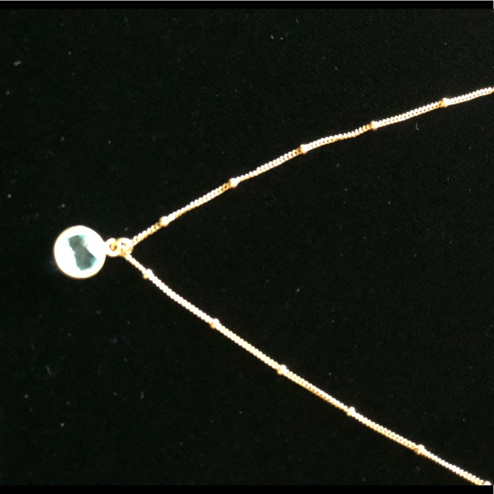 Gold plated necklace